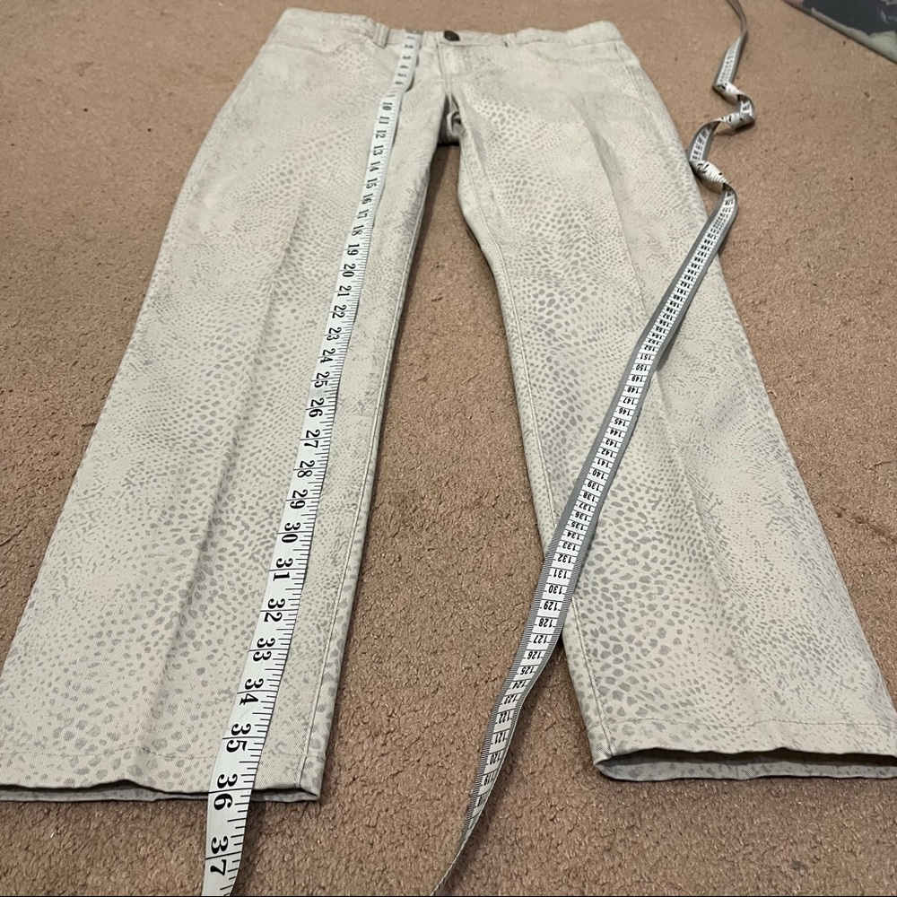 Calvin Klein Jeans Snakeprint Jeggings, Size 30/10 - Picture 9 of 11